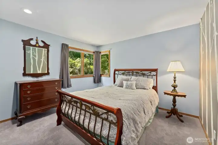 Spacious secondary bedrooms.