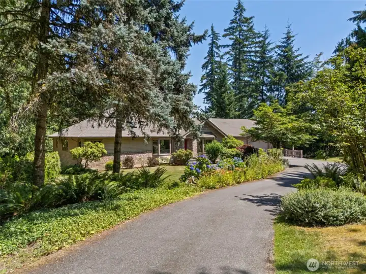 Private driveway.