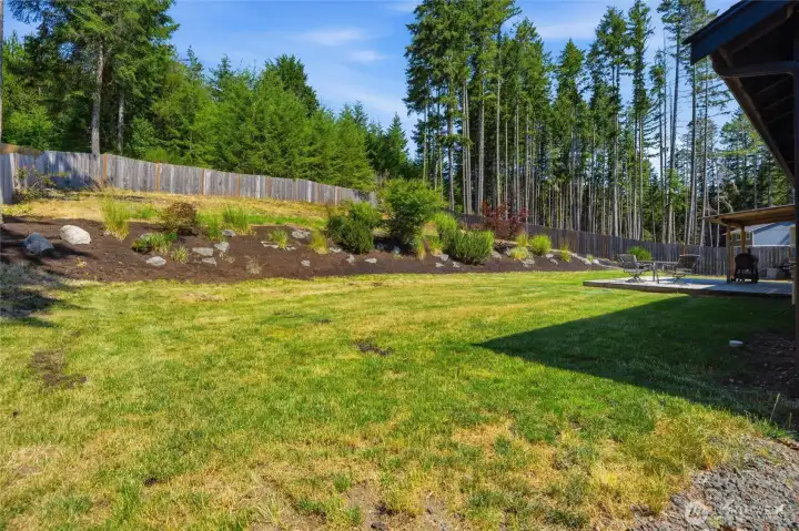 Fully Fenced Back Yard Fully Fenced Back Yard