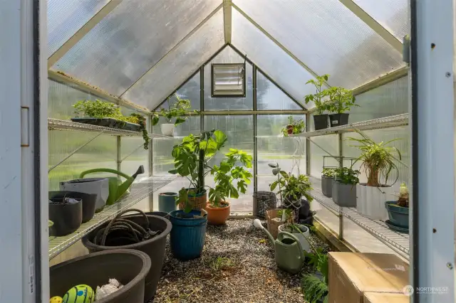 Green house ready to go.