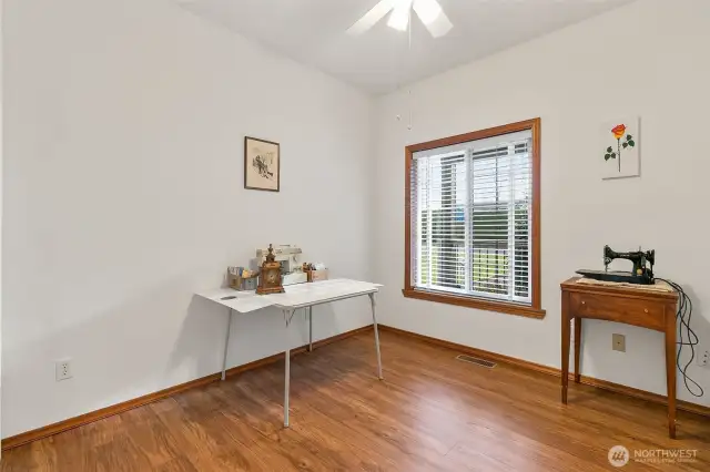 Bedroom 4. Was being used as a hobby/craft room.