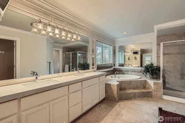 Relax & Soak in the Deep Tub