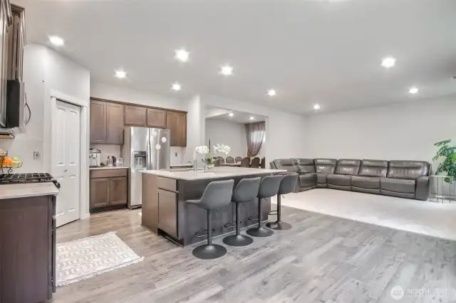 Open floor plan