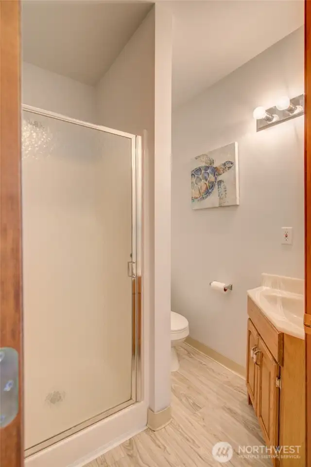 Bottom floor bathroom