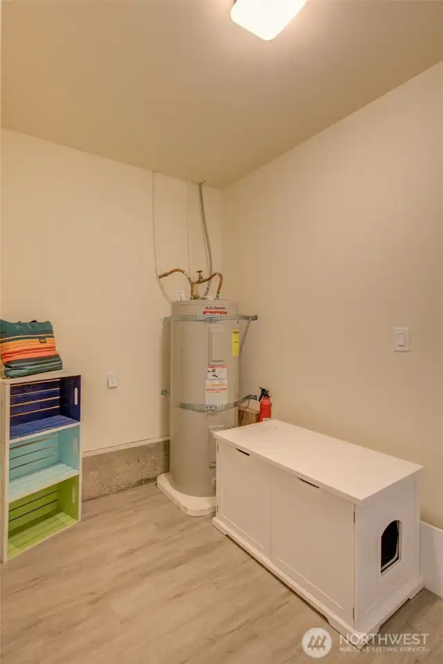 Mudroom off of attached garage