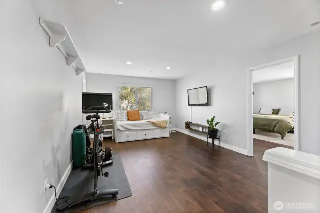 Upstairs Loft With Closet