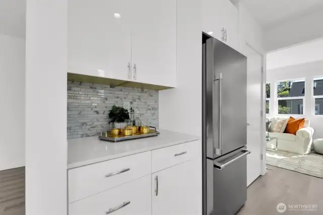 Lots of cabinet space & liberal prep space - 8040 19th Ave NW, Seattle, WA 98117