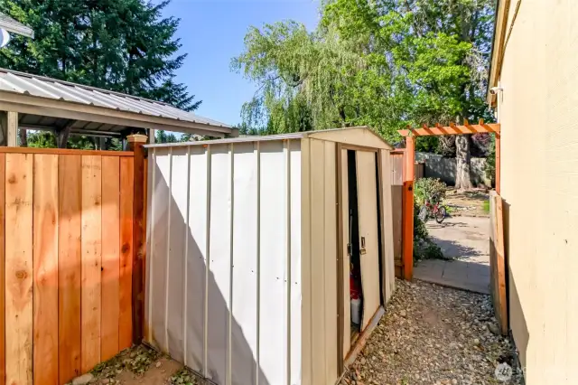 Here is the second shed near the house