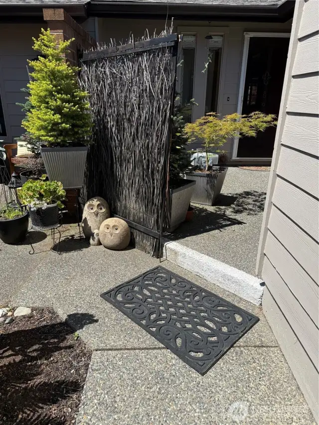 Front Courtyard Entry