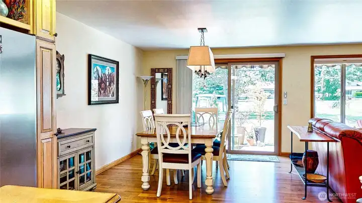Dining Room with Patio Access