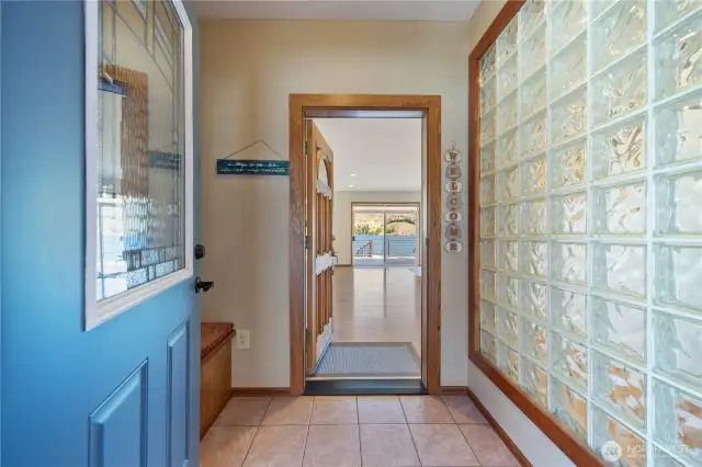 Protected entryway