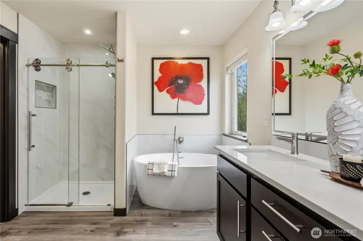 Master bathroom
