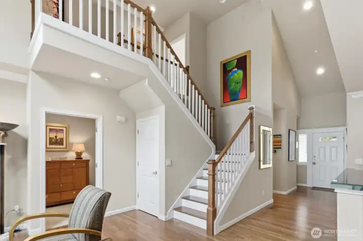 New stair railing make a great open feeling