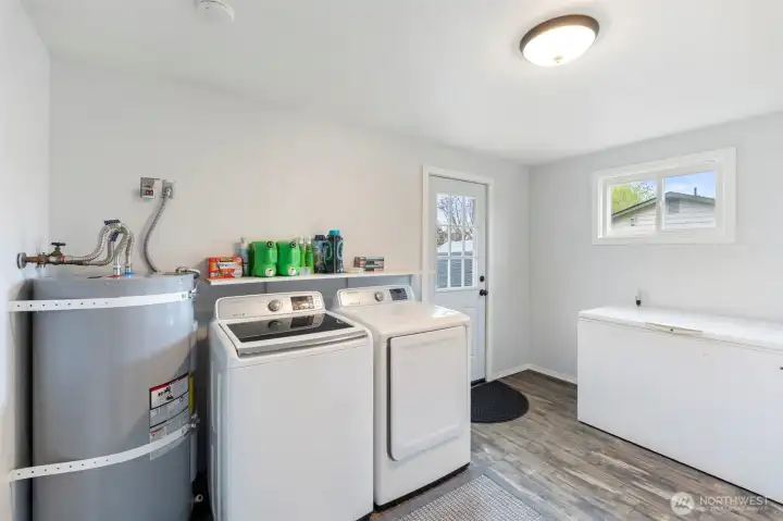 Large laundry room