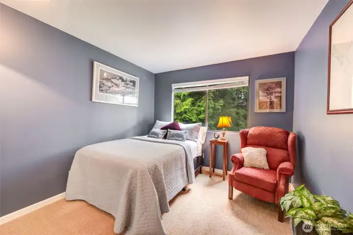 Second bedroom with a closet not pictured