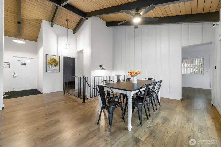 Community clubhouse featuring spacious outdoor gathering spaces & trex decking!