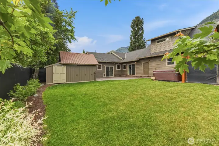 Large Private Backyard