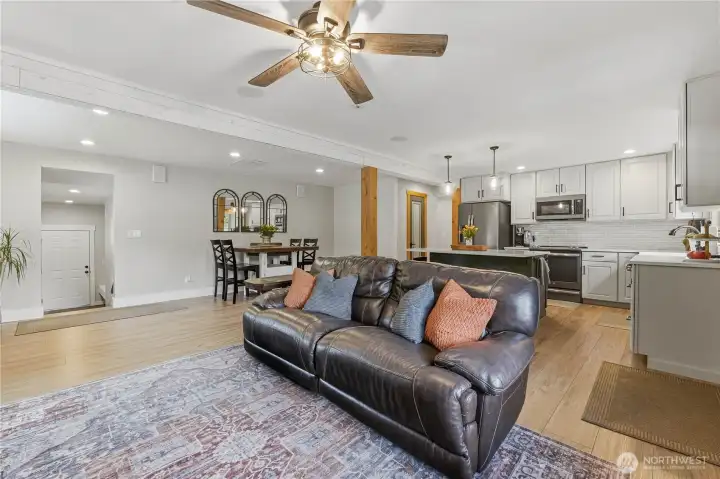 Open Concept Living Space