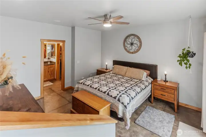 Go from the Bedroom straight out to the Hottub!