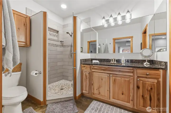 Primary 3/4 Bath.
