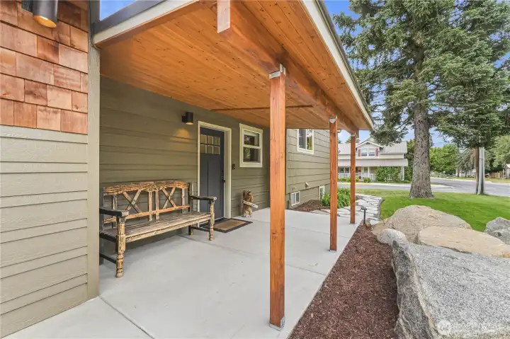 Side Door Entrance to Home