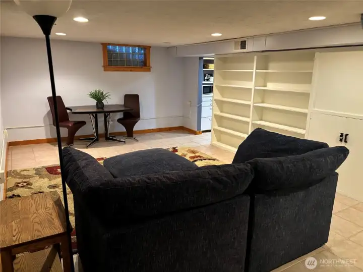 Lower Living Area