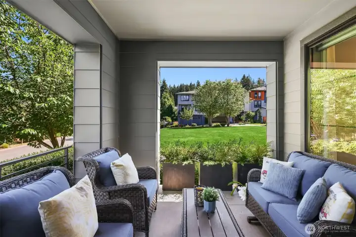 The patio is adorable. Plenty of room for conversation patio set, and a grill. Overlooks the community square giving the feel of a spacious back yard. Few homes in this community enjoy this view. The patio is adorable. Plenty of room for conversation patio set, and a grill. Overlooks the community square giving the feel of a spacious back yard. Few homes in this community enjoy this view.