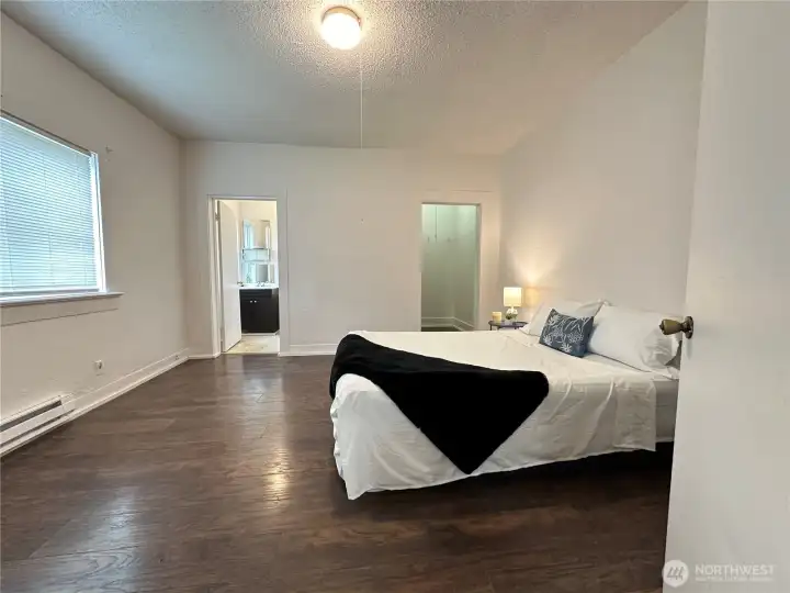 Staged one bedroom