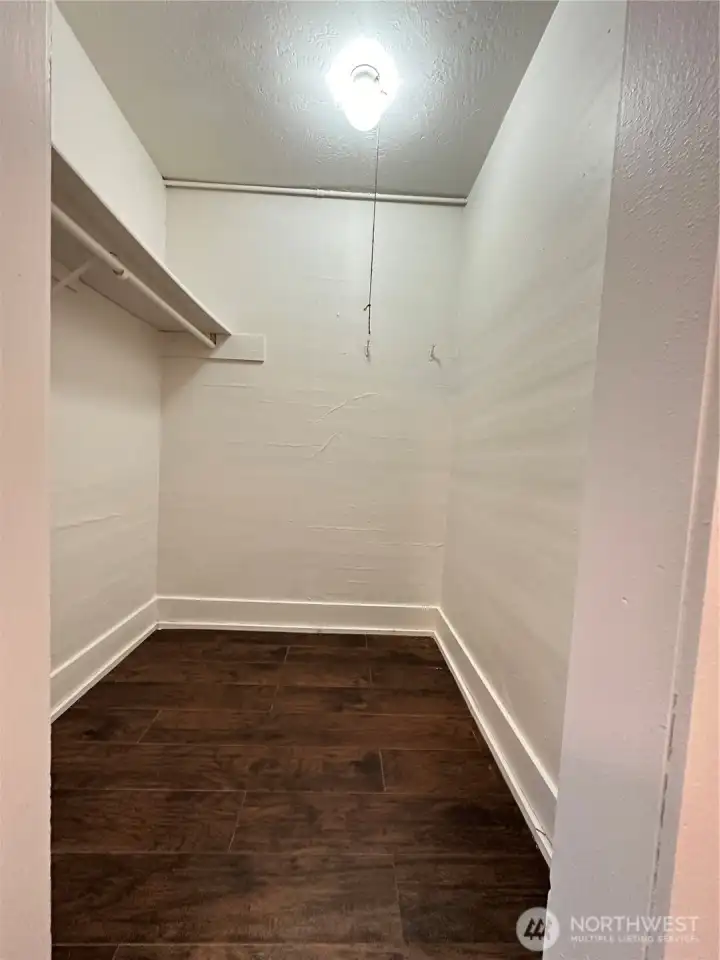 Walk in closets