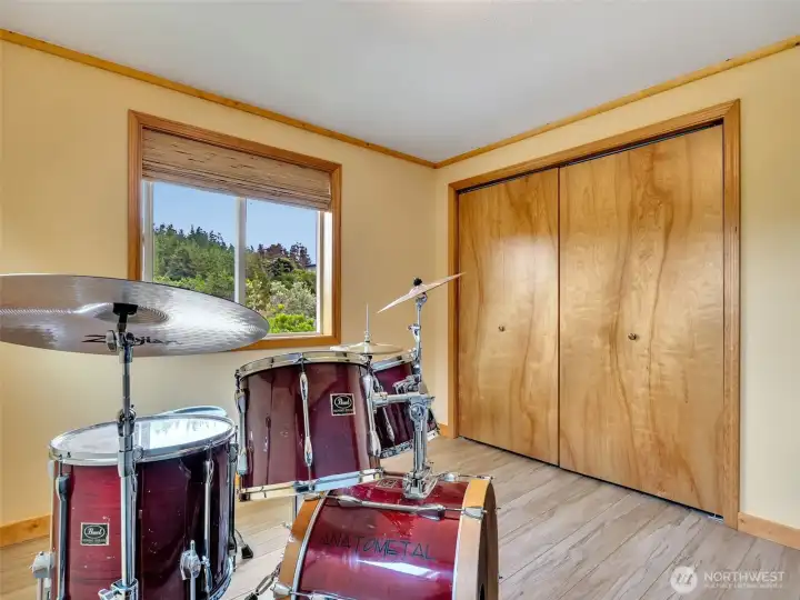 Spacious closet and a water view in bedroom #2. Spacious closet and a water view in bedroom #2.