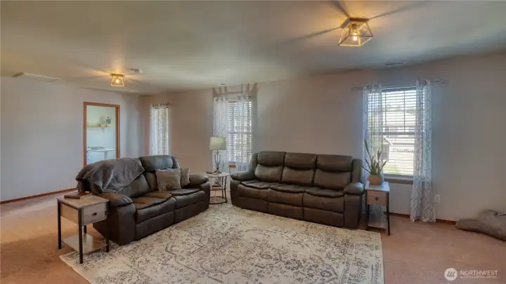 Bonus room upstairs Bonus room upstairs