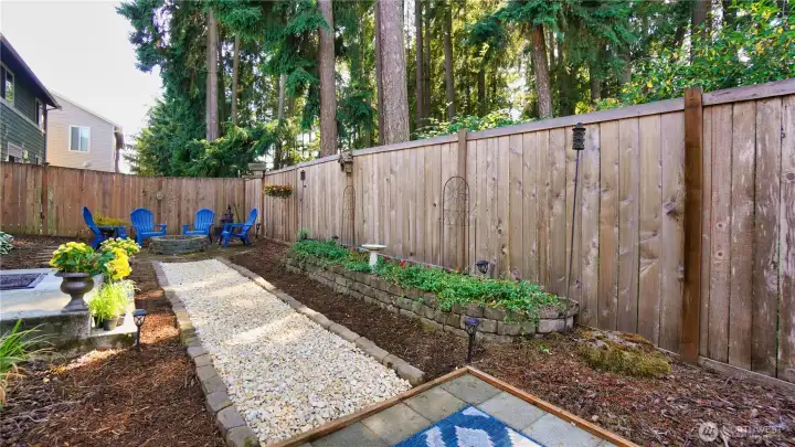 Flower bed area check Flower bed area check
