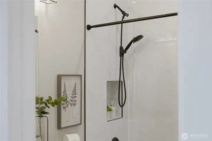 Full bath attached to main floor bedroom