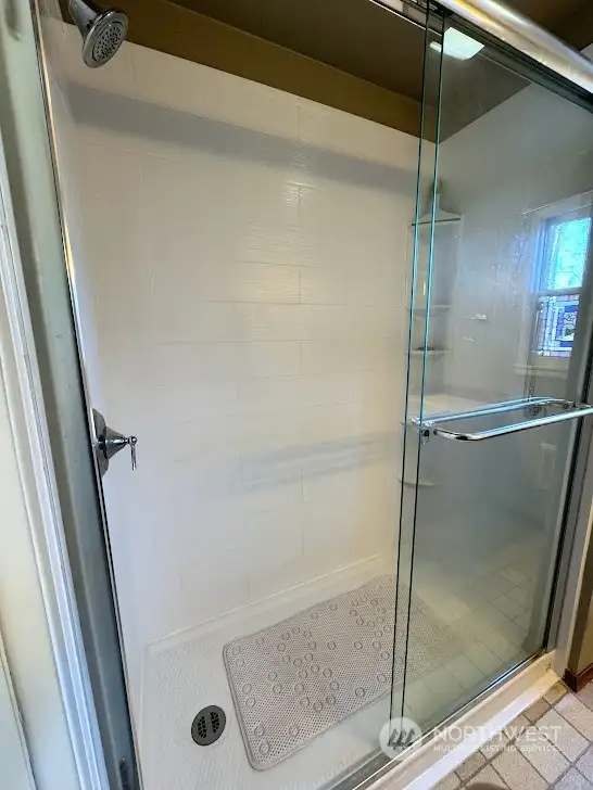 new bath fitter shower on main floor