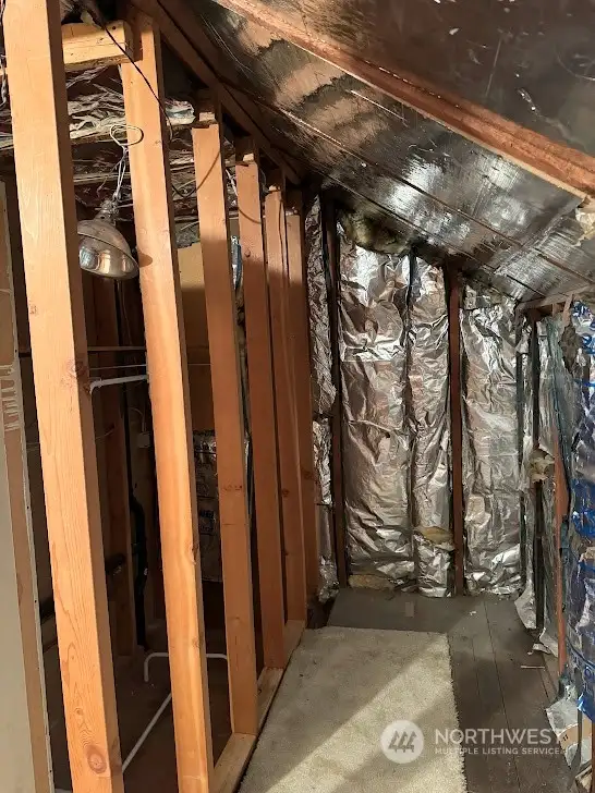 attic storage room