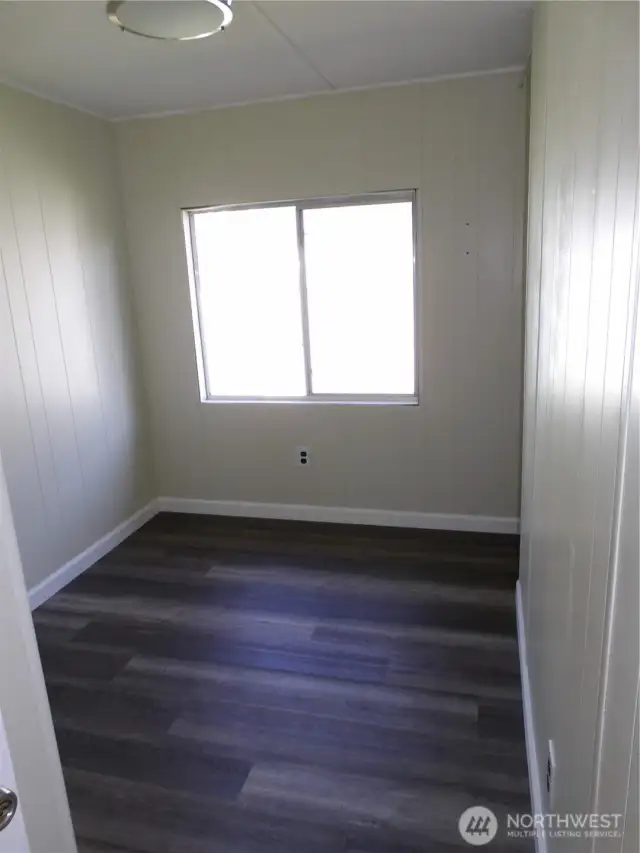 Smaller bedroom or office.