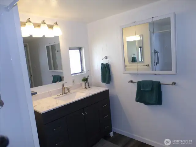 New bathroom is a plus.