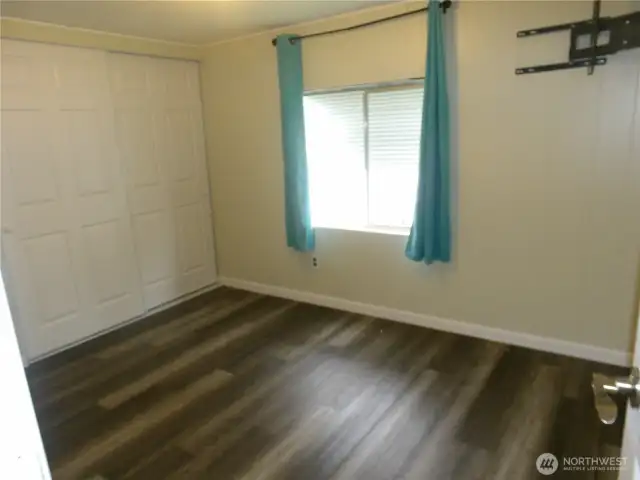 Enter the main bedroom