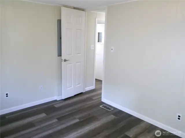 Leaving main bedroom.