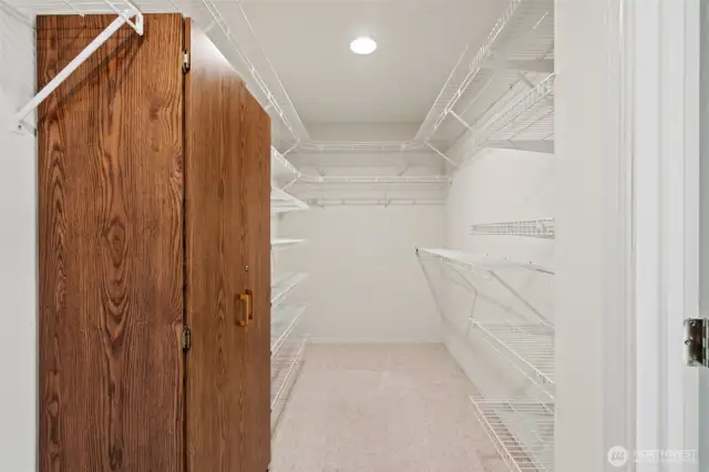 Primary Walk In Closet