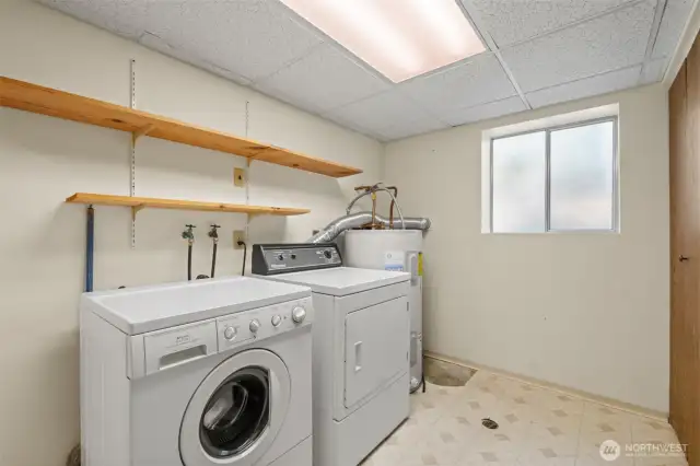 Laundry at Lower Level