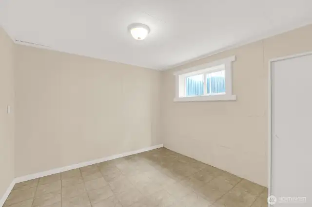 Downstairs bedroom