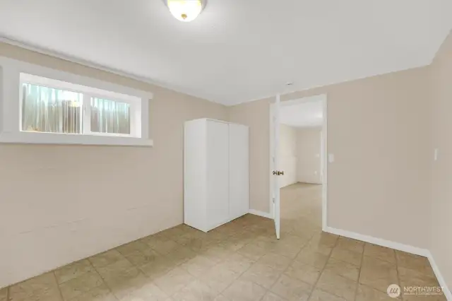 Downstairs bedroom