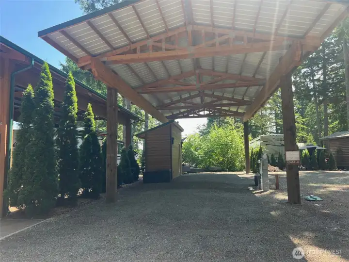 15 HEMLOCK RV SITE WITH SHED WASHER DRYER