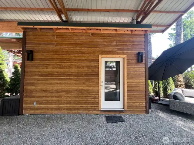 SHED ON THE PROPERTY
