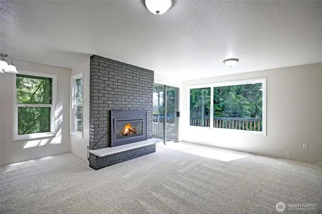 Unit 2 living area.
