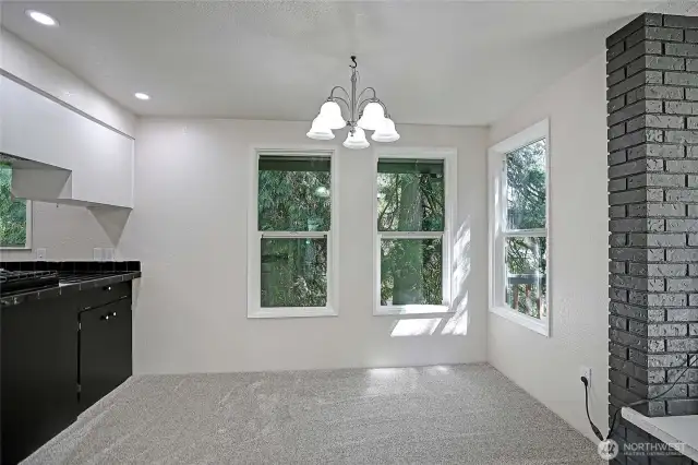Unit 2 dining area.