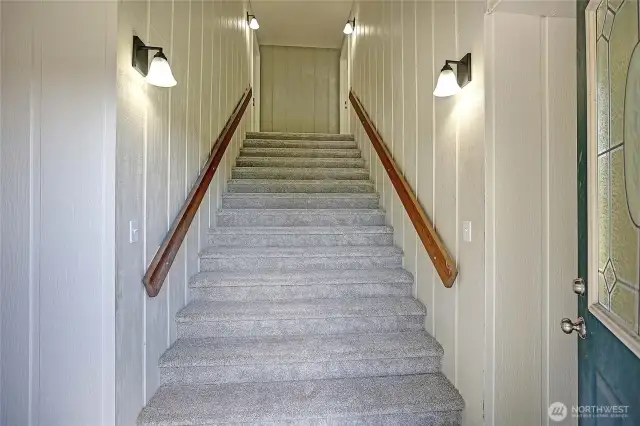 Entry to both units.