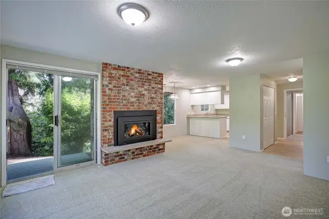 Unit 1 living area.