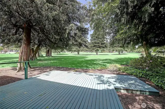 Unit 1 patio.